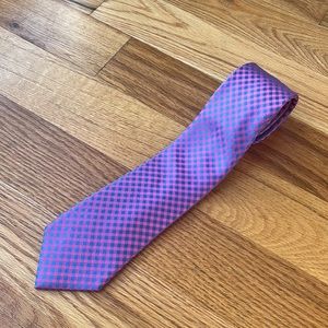 MICHAEL Michael Kors - Blue/pink metallic tie